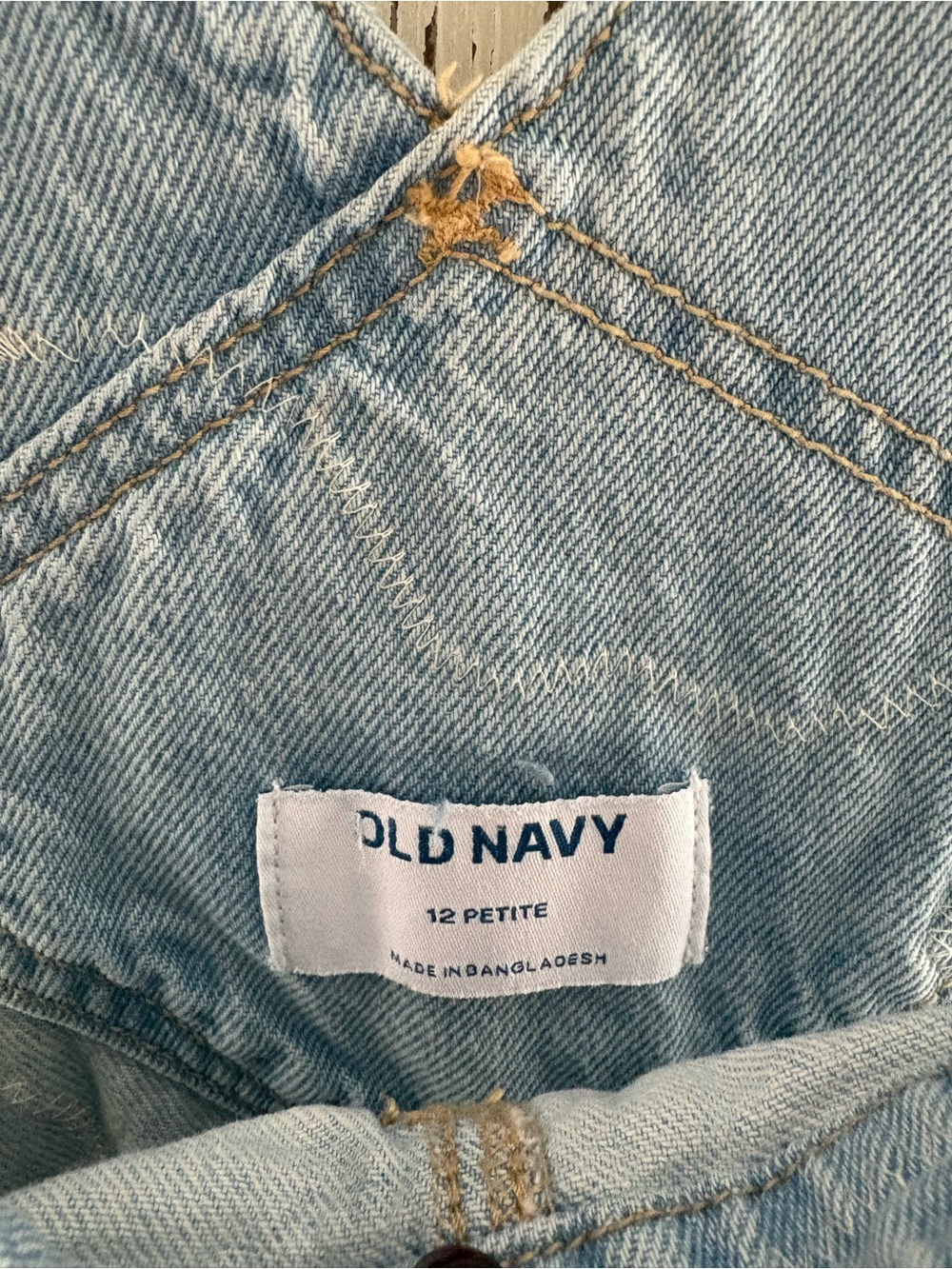 Upcycled Boho Kantha Patch Denim Overalls - Picture 6 of 6